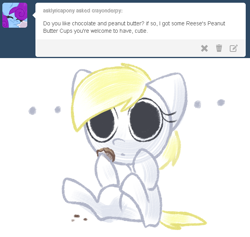 Size: 642x608 | Tagged: safe, artist:crayonderpy, derpy hooves, pegasus, pony, blonde hair, female, filly, gray coat, smiling, wings