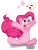 Size: 3530x4600 | Tagged: safe, artist:xxluv-bug004xx, pinkie pie, earth pony, pony, female, hetalia, mare, mochi, pink coat, pink mane