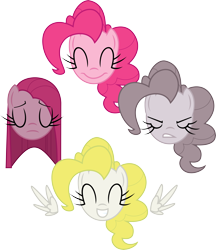 Size: 6927x8003 | Tagged: safe, artist:xxluv-bug004xx, pinkie pie, surprise, earth pony, pony, absurd resolution, pinkamena diane pie