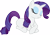 Size: 8471x6000 | Tagged: safe, artist:givralix, rarity, pony, unicorn, castle mane-ia, season 4, .svg available, absurd resolution, blank flank, calm, simple background, solo, transparent background, vector