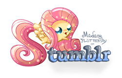 Size: 500x318 | Tagged: safe, artist:extradan, fluttershy, pegasus, pony, female, mare, pink mane, solo, yellow coat