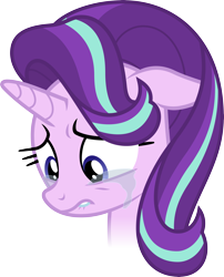Size: 7175x8875 | Tagged: safe, artist:chrzanek97, starlight glimmer, pony, unicorn, the crystalling, absurd resolution, crying, female, floppy ears, mare, sad, sadlight glimmer, simple background, solo, transparent background, vector