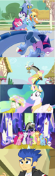 Size: 745x2353 | Tagged: safe, derpibooru import, screencap, applejack, discord, flash sentry, fluttershy, pinkie pie, princess celestia, rainbow dash, rarity, spike, twilight sparkle, twilight sparkle (alicorn), alicorn, equestria girls, three's a crowd, twilight's kingdom, discolight, discord gets all the mares, discord gets all the waifus, discoshy, dislestia, exploitable meme, female, hub logo, human flash sentry, male, mane seven, mane six, meme, shipping, straight, waifu, waifu thief