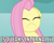 Size: 450x360 | Tagged: safe, fluttershy, pegasus, pony, angry, constipated, descriptive noise, eyes closed, floppy ears, flutterfrown, frown, image macro, solo, squeak, x internally