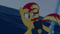 Size: 1920x1080 | Tagged: safe, screencap, sunset shimmer, pony, equestria girls, solo