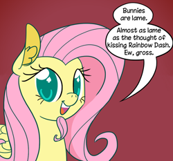 Size: 1000x933 | Tagged: safe, artist:ponett, fluttershy, pegasus, pony, bizarro, goatee, solo, star trek, tumblr