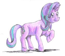 Size: 953x826 | Tagged: safe, artist:edhelistar, starlight glimmer, pony, unicorn, cutie mark, simple background, traditional art, white background