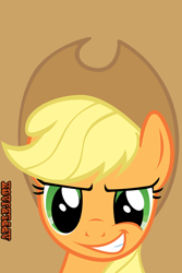 Size: 640x960 | Tagged: artist needed, source needed, safe, applejack, earth pony, pony, iphone wallpaper, text