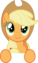 Size: 6000x9990 | Tagged: safe, artist:eipred, applejack, earth pony, pony, absurd resolution, simple background, transparent background, vector