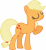 Size: 7000x7627 | Tagged: safe, artist:kamyk962, applejack, earth pony, pony, absurd resolution, eyes closed, simple background, solo, transparent background, vector