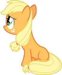 Size: 8284x10000 | Tagged: safe, artist:teiptr, applejack, earth pony, pony, absurd resolution, simple background, transparent background, vector