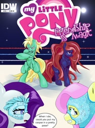 Size: 1496x2001 | Tagged: artist needed, safe, fluttershy, rarity, oc, pegasus, pony, unicorn, comic, hilarious in hindsight, mask, mlpchan, mockup, muscles, wrestling, wrestling mask