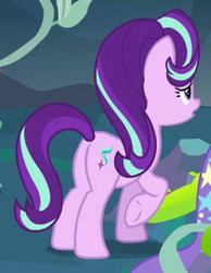 Size: 209x270 | Tagged: safe, screencap, starlight glimmer, pony, to change a changeling, cropped, plot