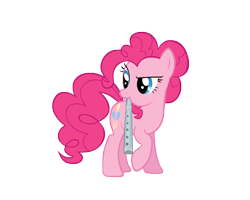 Size: 10000x8000 | Tagged: safe, artist:alexpony, pinkie pie, earth pony, pony, .psd available, absurd resolution, flute, musical instrument, simple background, solo, transparent background, vector