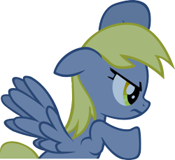 Size: 896x820 | Tagged: safe, artist:leapingriver, derpy hooves, pegasus, pony, lesson zero, angry, female, fight, fighting stance, glare, mare, simple background, solo, transparent background, vector