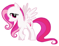 Size: 644x498 | Tagged: safe, artist:durpy, color edit, fluttershy, plumsweet, pegasus, pony, solo