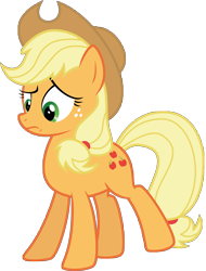 Size: 6216x8192 | Tagged: safe, artist:thatguy1945, applejack, earth pony, pony, absurd resolution, simple background, transparent background, vector