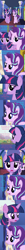 Size: 1000x10000 | Tagged: safe, artist:equestrian airship productions, starlight glimmer, twilight sparkle, twilight sparkle (alicorn), alicorn, pony, unicorn, comic:guardians of equestria, comic, dialogue, twilight's castle