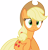 Size: 6000x6265 | Tagged: safe, applejack, earth pony, pony, apple family reunion, absurd resolution, simple background, transparent background, vector