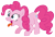 Size: 10000x6895 | Tagged: safe, artist:myrami, pinkie pie, earth pony, pony, absurd resolution, behaving like a dog, cute, diapinkes, puppy pie, simple background, solo, transparent background, vector