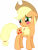 Size: 4412x5748 | Tagged: safe, artist:silentmatten, applejack, earth pony, pony, absurd resolution, blushing, simple background, transparent background, vector