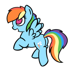 Size: 821x759 | Tagged: safe, artist:neuro, derpibooru import, rainbow dash, pegasus, pony, simple background, solo, transparent background