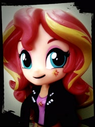 Size: 1944x2592 | Tagged: safe, sunset shimmer, equestria girls, cute, doll, equestria girls minis, solo, toy