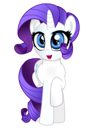 Size: 1087x1536 | Tagged: safe, artist:coltsteelstallion, rarity, pony, unicorn, cute, female, mare, purple mane, solo, white coat