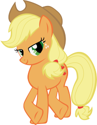 Size: 4554x5861 | Tagged: safe, artist:waranto, applejack, earth pony, pony, absurd resolution, simple background, transparent background, vector