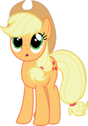 Size: 5332x7591 | Tagged: safe, applejack, earth pony, pony, absurd resolution, simple background, transparent background, vector