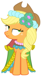 Size: 2701x5000 | Tagged: safe, artist:sarcoptess, applejack, earth pony, pony, simple background, transparent background, vector