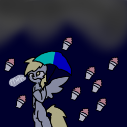 Size: 500x500 | Tagged: safe, artist:ask-derpyspanish, derpy hooves, pegasus, pony, female, mare, solo, tumblr:ask-derpyspanish