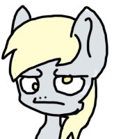 Size: 200x200 | Tagged: safe, artist:ask-derpyspanish, derpy hooves, pegasus, pony, female, mare, solo, tumblr:ask-derpyspanish