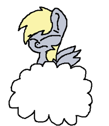 Size: 280x324 | Tagged: safe, artist:ask-derpyspanish, derpy hooves, pegasus, pony, female, mare, solo, tumblr:ask-derpyspanish