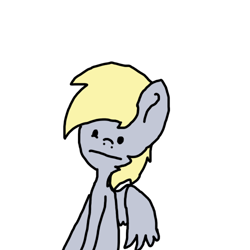 Size: 500x500 | Tagged: safe, artist:ask-derpyspanish, derpy hooves, pegasus, pony, female, mare, solo, tumblr:ask-derpyspanish