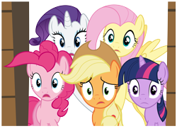 Size: 9745x7203 | Tagged: safe, artist:redpandapony, applejack, pinkie pie, rarity, earth pony, pony, unicorn, absurd resolution