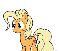 Size: 902x768 | Tagged: safe, artist:nasse, applejack, earth pony, pony, alternate hairstyle, applepie, female, lesbian, shipping