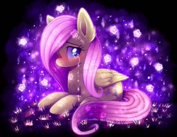 Size: 845x652 | Tagged: safe, artist:genie-chan, fluttershy, pegasus, pony, crying, female, mare, solo