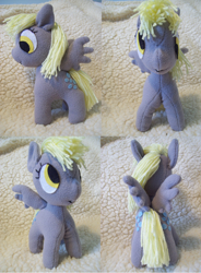 Size: 900x1226 | Tagged: safe, artist:pinkamoone, derpy hooves, pegasus, pony, female, irl, mare, photo, plushie