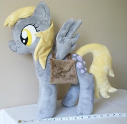 Size: 2125x2077 | Tagged: safe, artist:pinkamoone, derpy hooves, pegasus, pony, female, irl, mare, photo, plushie