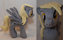 Size: 1572x1000 | Tagged: safe, artist:makeshiftwings30, derpy hooves, pegasus, pony, female, irl, mare, photo, plushie