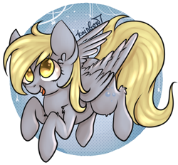 Size: 2384x2211 | Tagged: safe, artist:yukomaussi, derpy hooves, pegasus, pony, female, mare, solo