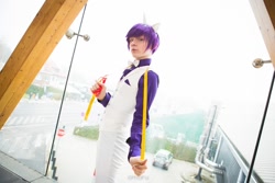 Size: 1500x1000 | Tagged: safe, artist:feeracie, elusive, rarity, human, cosplay, irl, irl human, photo, rule 63, solo