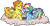 Size: 1882x971 | Tagged: safe, artist:kikirdcz, derpibooru import, rainbow dash, spitfire, pegasus, pony, cloud, ear fluff, female, hooves, lesbian, looking at each other, lying down, lying on a cloud, mare, on a cloud, prone, shipping, simple background, spitdash, transparent background, wings