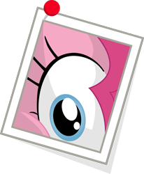 Size: 1584x1925 | Tagged: safe, artist:stainless33, idw, pinkie pie, earth pony, pony, eye, simple background, solo, transparent background, vector