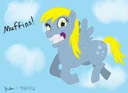 Size: 1920x1408 | Tagged: safe, artist:judhudson, derpy hooves, pegasus, pony, female, mare, solo