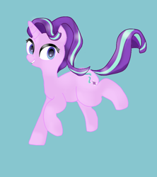 Size: 800x900 | Tagged: safe, artist:violaconcert, derpibooru exclusive, starlight glimmer, pony, unicorn, cute, female, glimmerbetes, looking back, mare, solo