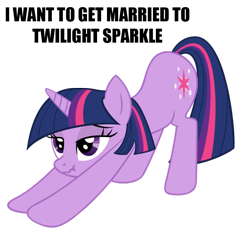 Size: 680x631 | Tagged: safe, derpibooru import, twilight sparkle, exploitable meme, iwtcird, scrunchy face, solo, stretching