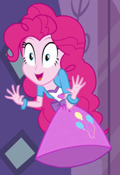 Size: 451x657 | Tagged: safe, edit, pinkie pie, equestria girls, solo, wat