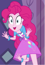 Size: 454x660 | Tagged: safe, edit, pinkie pie, equestria girls, solo, wat